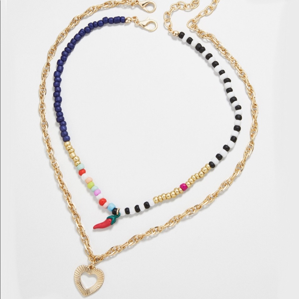 BaubleBar Nicoleta Set of 2 Pendant Necklaces